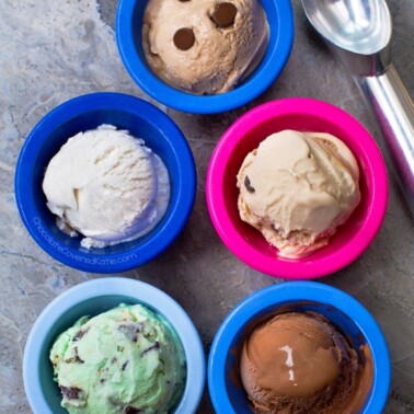 Homemade Almond Milk Ice Cream