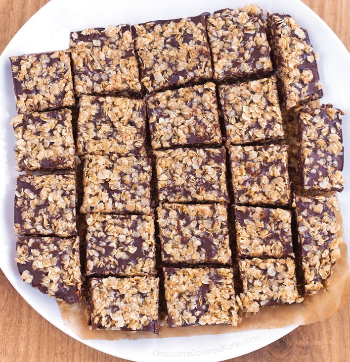 No Bake Chocolate Oatmeal Bars (Vegan) No Bake Chocolate Oatmeal Bars (Vegan)