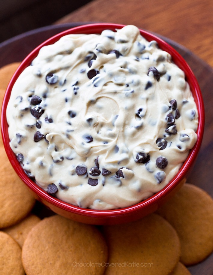 Creamy Chocolate Chip Cookie Dough Dip (Low Carb) Creamy Chocolate Chip Cookie Dough Dip (Low Carb)