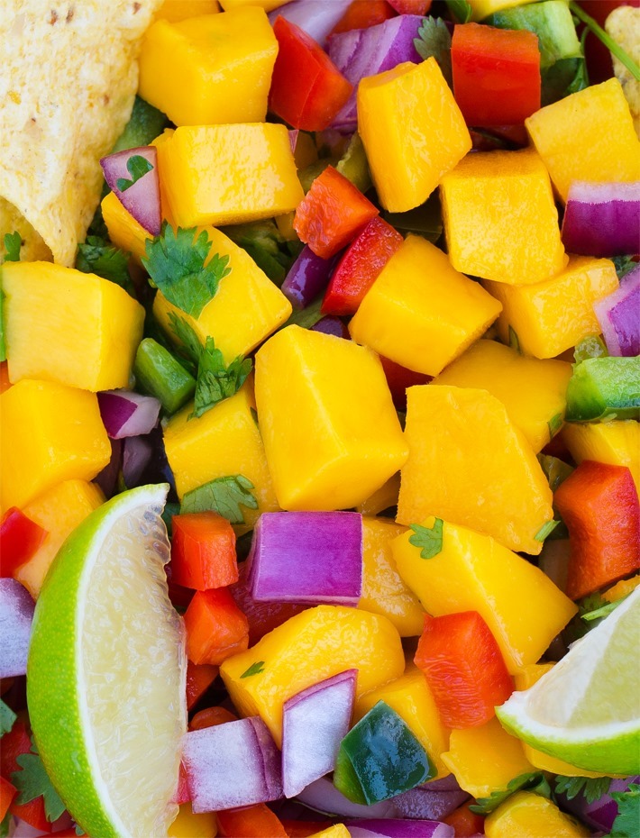 Easy Healthy Mango Salsa Recipe Easy Healthy Mango Salsa Recipe