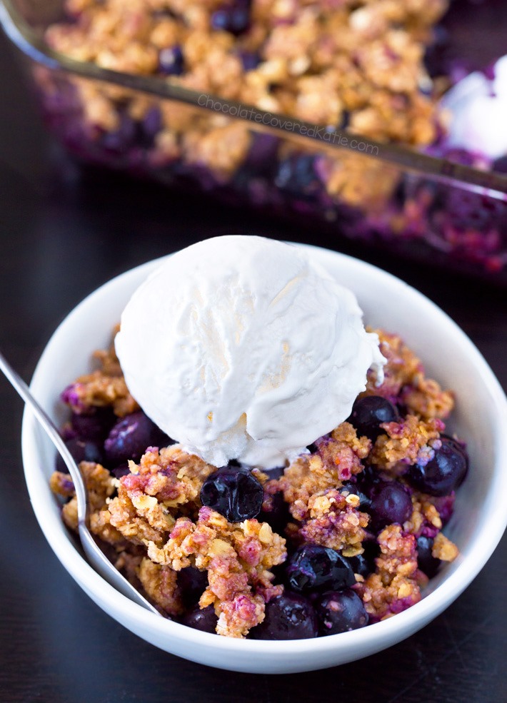 Easy Homemade Oatmeal Blueberry Crisp Recipe Easy Homemade Oatmeal Blueberry Crisp Recipe