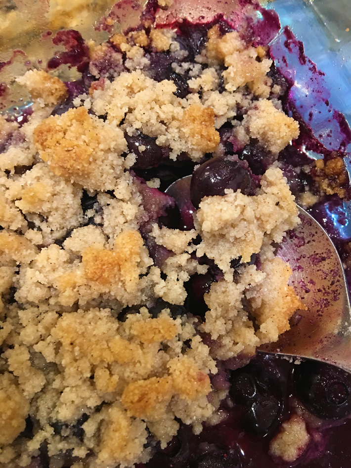 Low Carb Blueberry Crumble Recipe Low Carb Blueberry Crumble Recipe