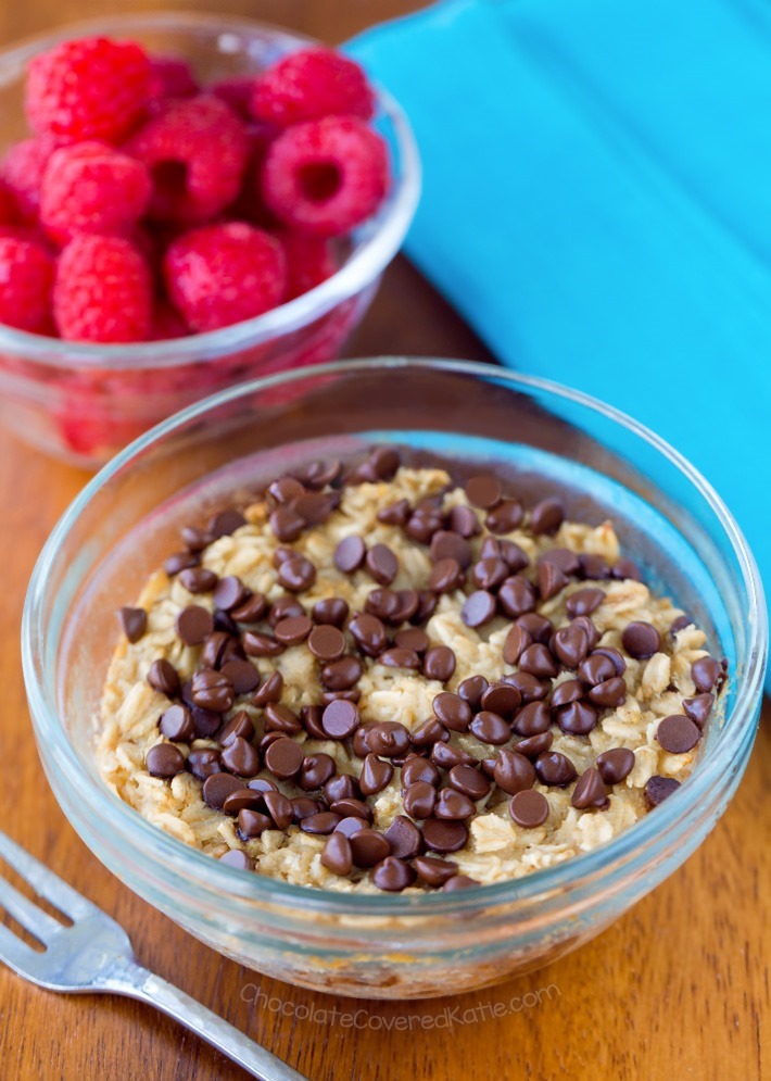 Easy Chocolate Chip Cookie Baked Oatmeal Recipe Easy Chocolate Chip Cookie Baked Oatmeal Recipe