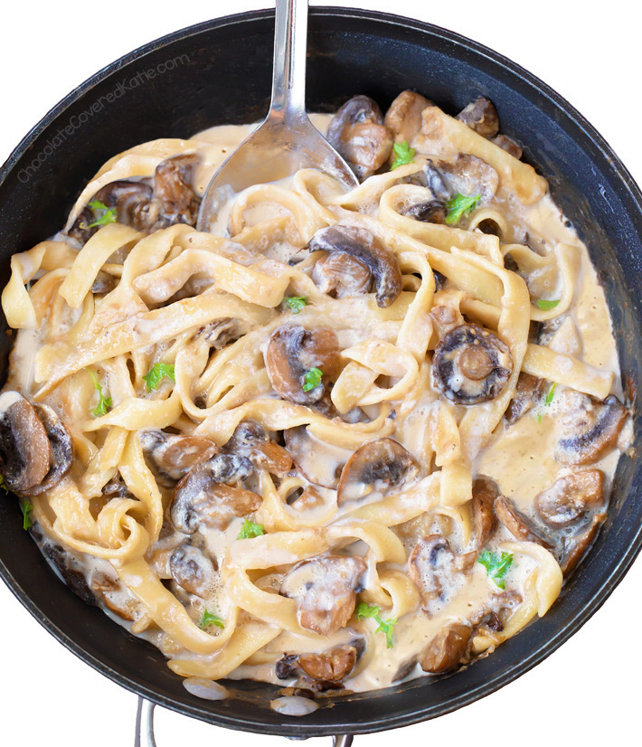 Easy Creamy Vegan Mushroom Stroganoff Recipe Easy Creamy Vegan Mushroom Stroganoff Recipe