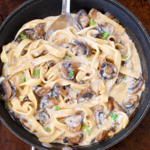 Homemade Easy Mushroom Stroganoff Recipe