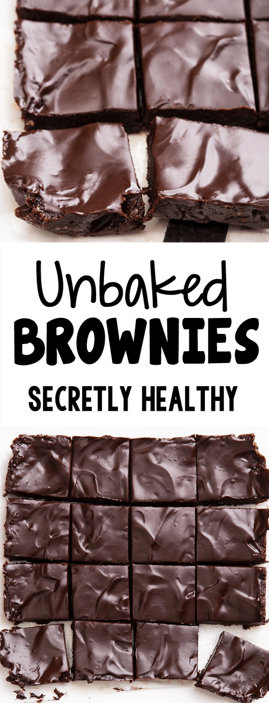 The Best Secretly Healthy Brownies (No Bake, Vegan) The Best Secretly Healthy Brownies (No Bake, Vegan Recipe)