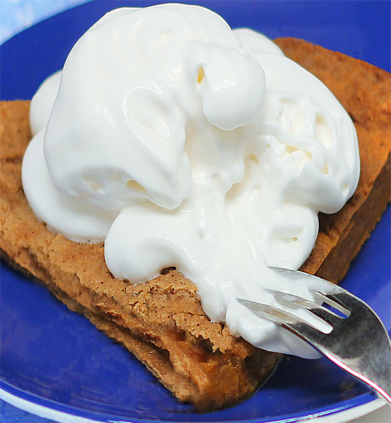 Crustless Pumpkin Pie Vegan Whipped Cream Crustless Pumpkin Pie Vegan Whipped Cream