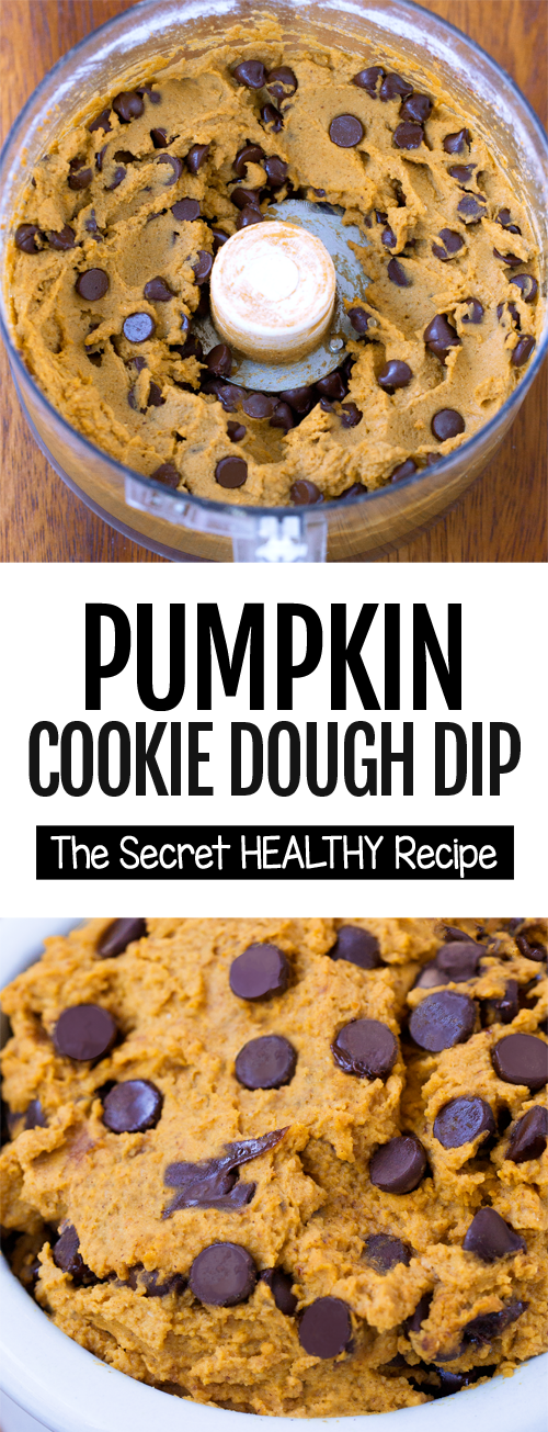 Secretly Healthy Pumpkin Chocolate Chip Cookie Dough Dip Secretly Healthy Pumpkin Chocolate Chip Cookie Dough Dip