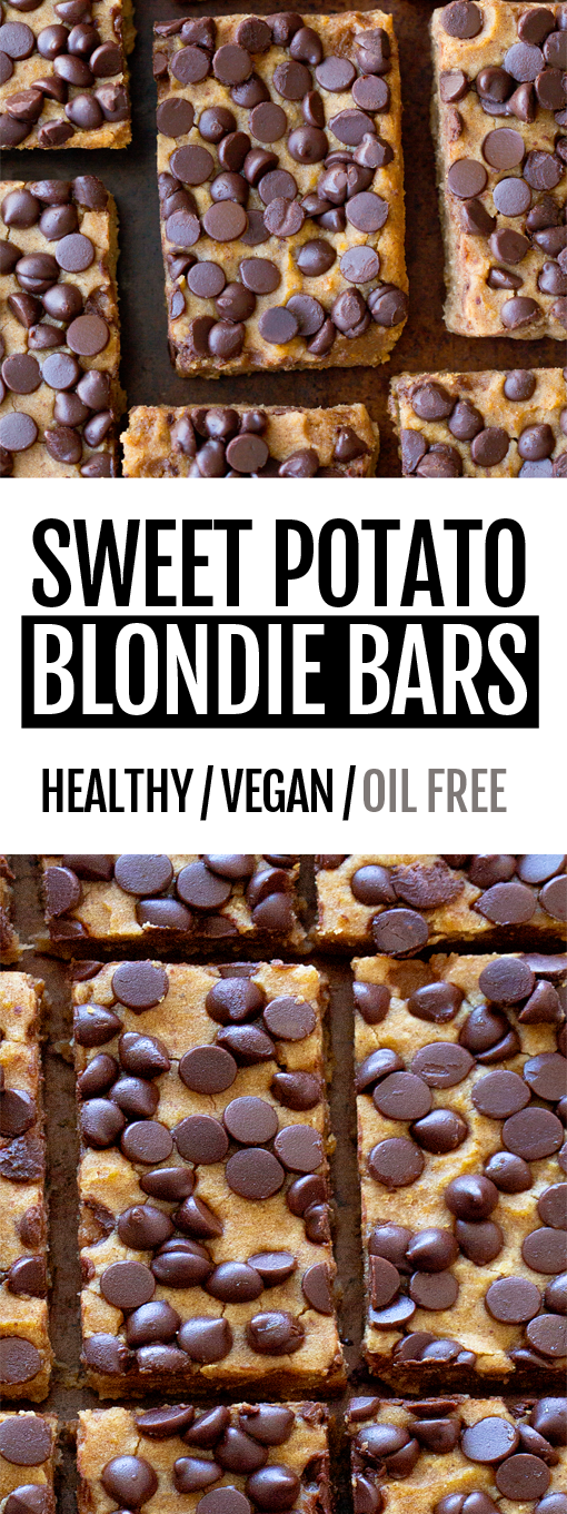 Secretly Healthy Sweet Potato Blondie Bars Secretly Healthy Sweet Potato Blondie Bars
