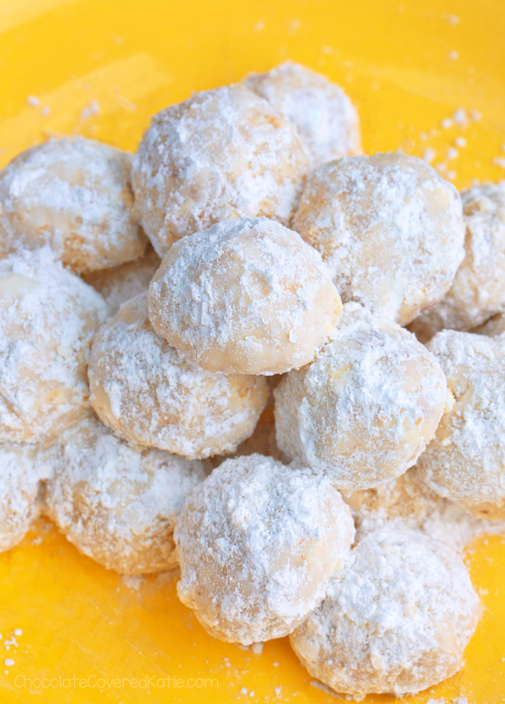 6 Ingredient Lemon Snowball Cookies 6 Ingredient Lemon Snowball Cookies