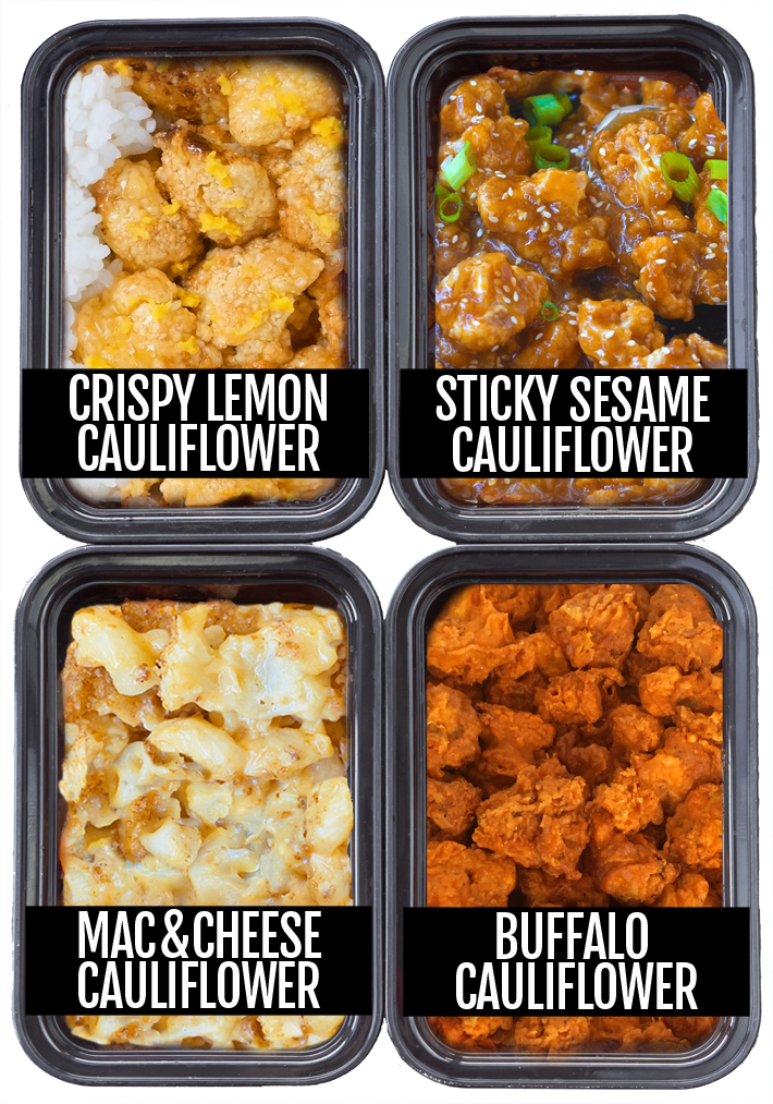 Cauliflower Meal Prep 4 Ways Cauliflower Meal Prep 4 Ways