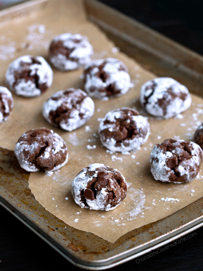 Easy Flourless Chocolate Pixie Cookies Easy Flourless Chocolate Pixie Cookies