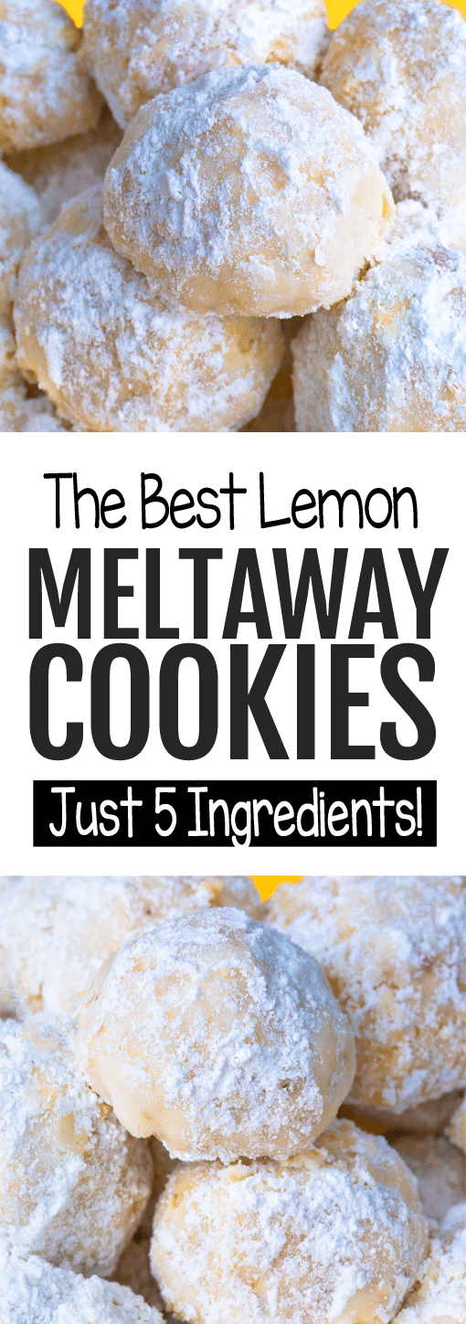 Lemon Meltaway Cookies That MELT In Your Mouth Lemon Meltaway Cookies That MELT In Your Mouth