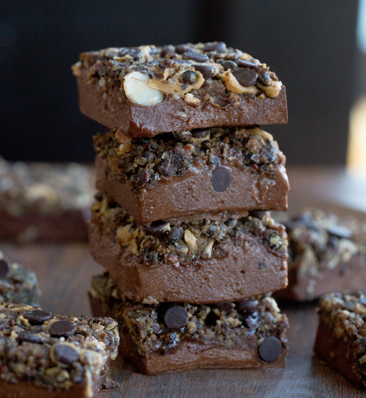 Secretly Healthy Chocolate Monster Fudge Bars Secretly Healthy Chocolate Monster Fudge Bars