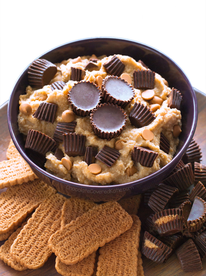 Chocolate Peanut Butter Cup Cookie Dough Dip Chocolate Peanut Butter Cup Cookie Dough Dip