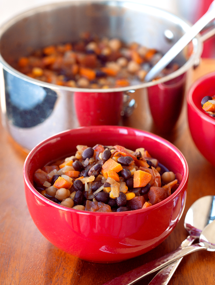 Healthy Vegan Bean Chili Recipe Healthy Vegan Bean Chili Recipe