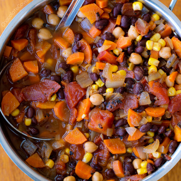 Super Healthy Vegetarian Chili Recipe