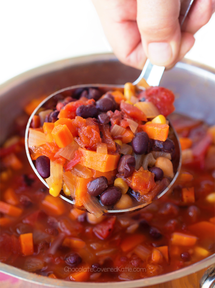 The Best Easy Vegetarian Chili Recipe The Best Easy Vegetarian Chili Recipe