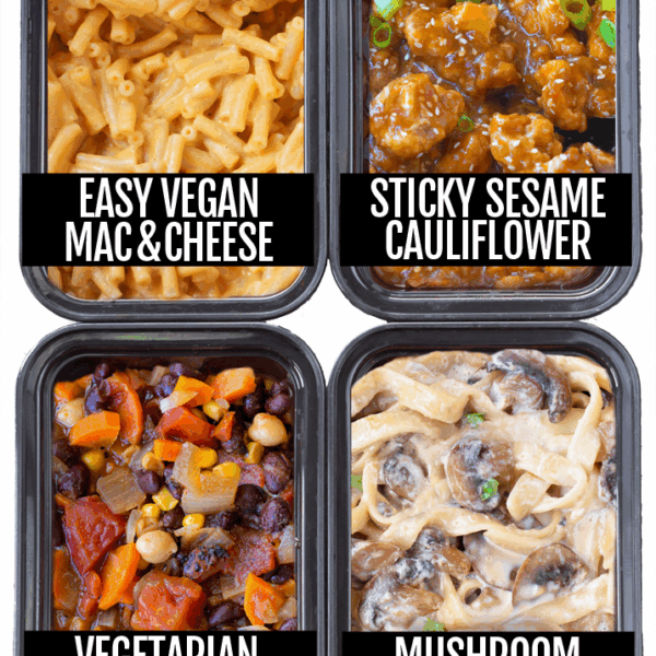 Vegan Meal Prep Recipes