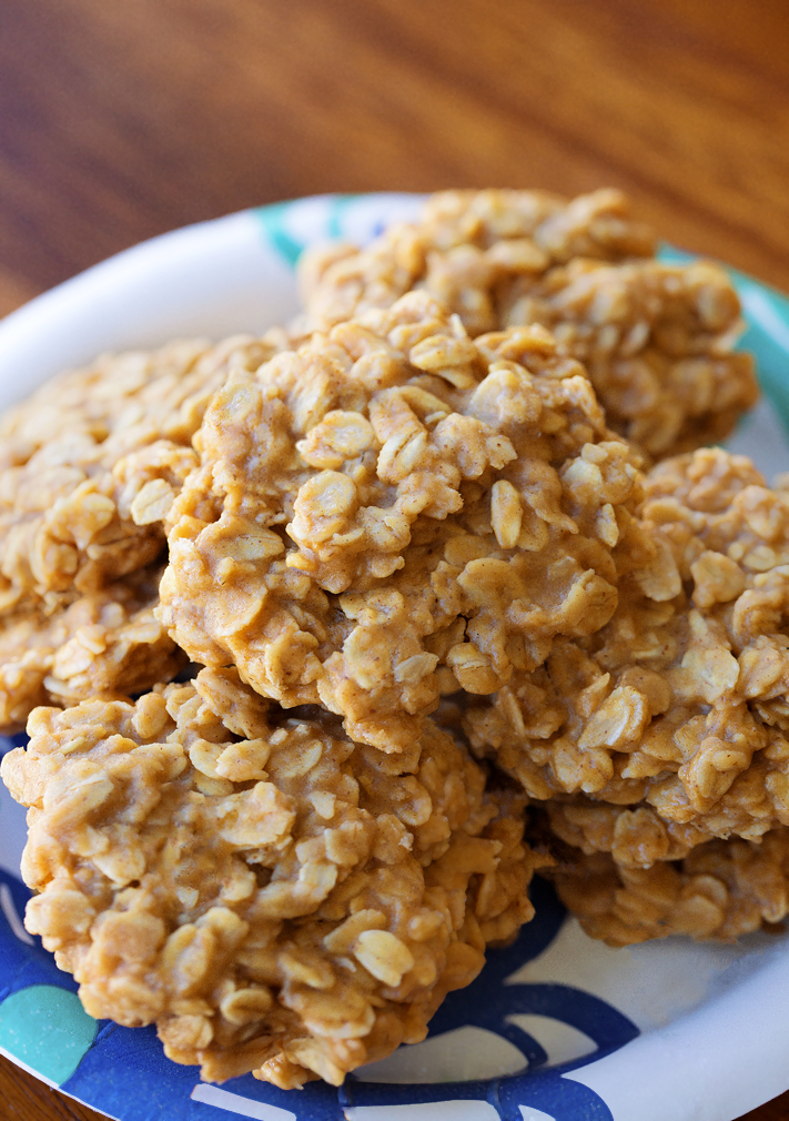 Easy Homemade Peanut Butter No Bake Cookies Easy Homemade Peanut Butter No Bake Cookies