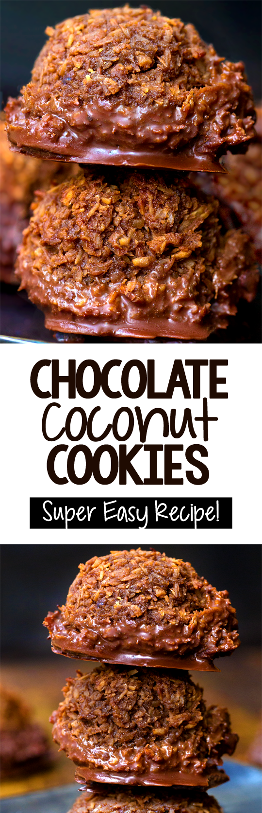 The Best Easy Chocolate Coconut Cookies The Best Easy Chocolate Coconut Cookies