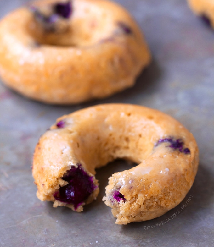 Baked Blueberry Donuts Baked Blueberry Donuts