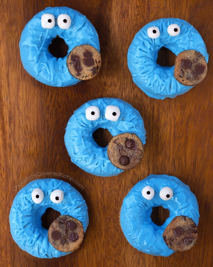 Cookie Monster Donuts Cookie Monster Donuts