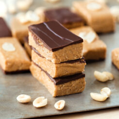Peanut Butter Protein Bars Recipe