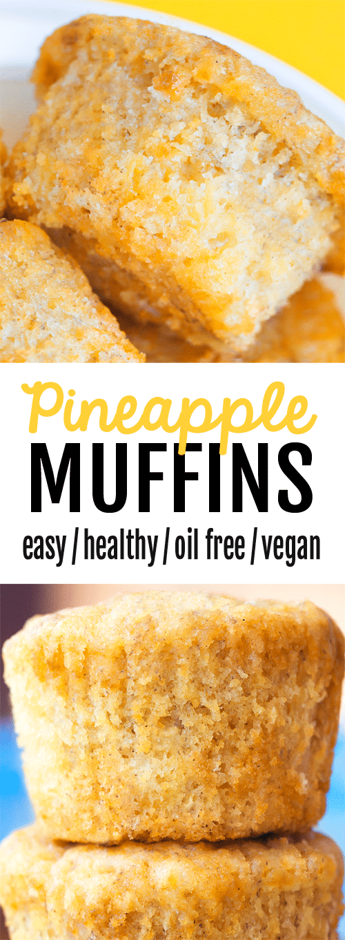 Secretly Healthy Pineapple Muffins Secretly Healthy Pineapple Muffins