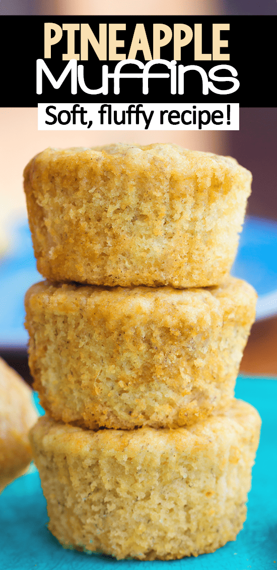 Soft Fluffy Pineapple Muffins (Vegan, Egg Free) Soft Fluffy Pineapple Muffins (Vegan, Egg Free)
