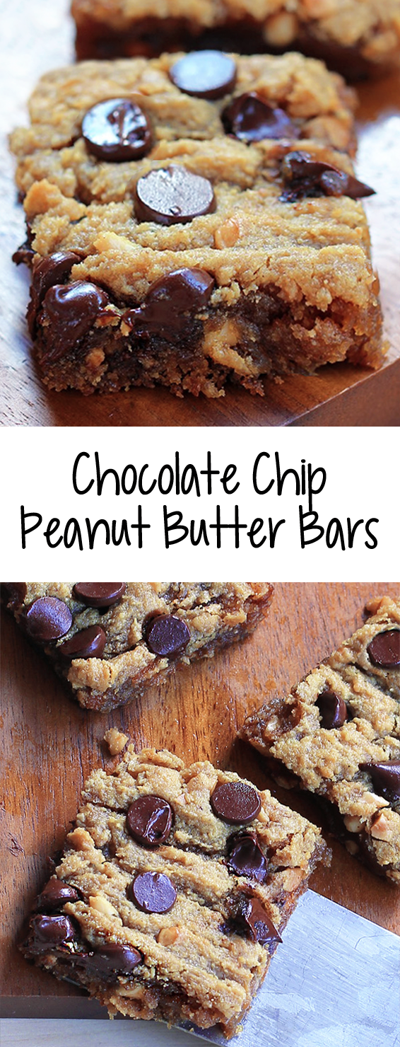 The Best Chocolate Chip Peanut Butter Bars Recipe The Best Chocolate Chip Peanut Butter Bars Recipe