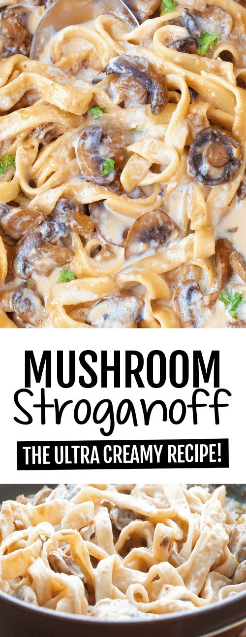 The Best Secretly Healthy Creamy Mushroom Stroganoff Recipe The Best Secretly Healthy Creamy Mushroom Stroganoff Recipe