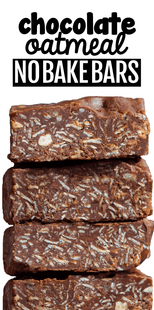 Secretly Healthy Chocolate Oatmeal No Bake Bars Secretly Healthy Chocolate Oatmeal No Bake Bars