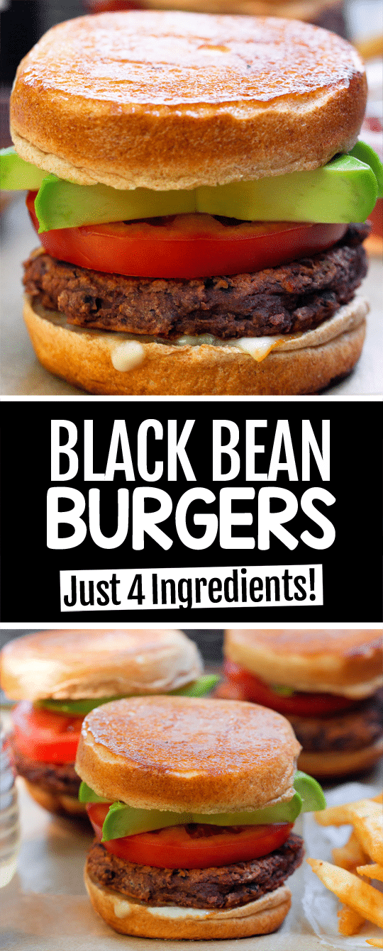 The Best Easy Black Bean Burgers The Best Easy Black Bean Burgers
