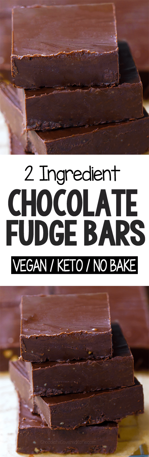 Easy 2 Ingredient Chocolate Fudge Bar Recipe Easy No-Bake Chocolate Fudge Bar Recipe
