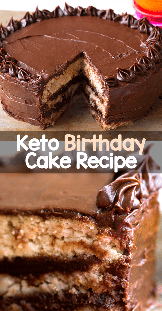 Flourless Low Carb Birthday Cake Flourless Low Carb Birthday Cake