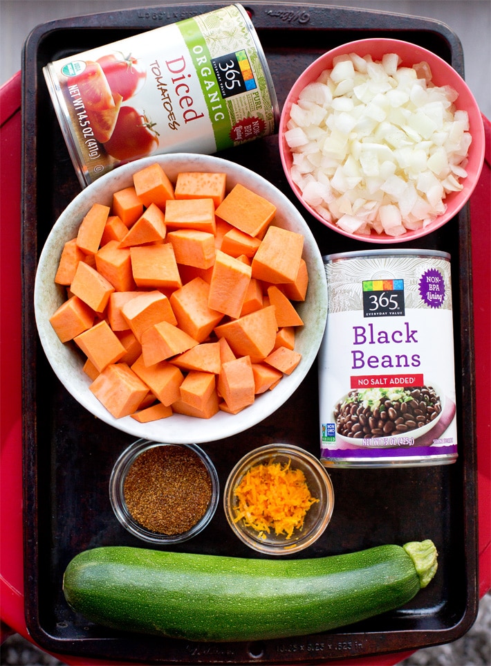 Sweet Potato Chili Ingredients Sweet Potato Chili Ingredients