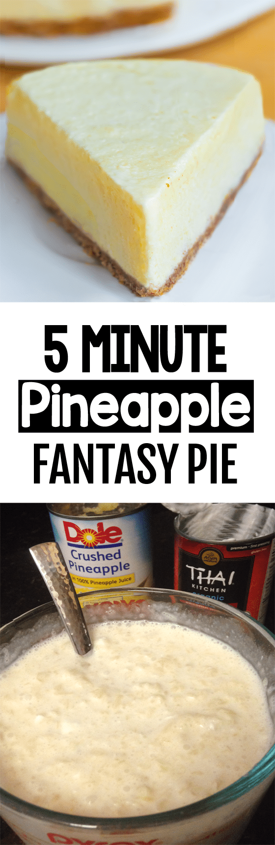 5 Minute Pineapple Fantasy Pie Recipe 5 Minute Pineapple Fantasy Pie Recipe