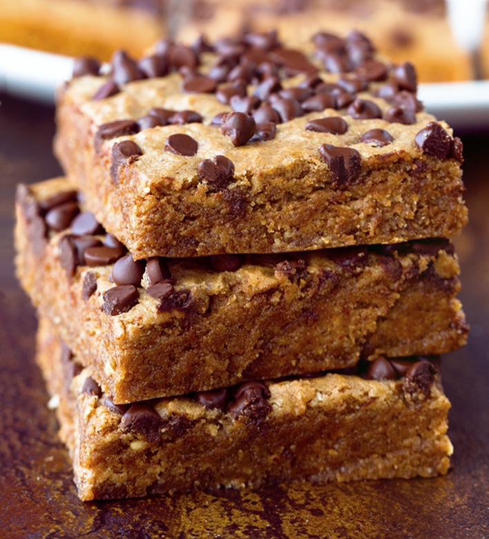 Chocolate Chip Blondie Recipe Chocolate Chip Blondie Recipe