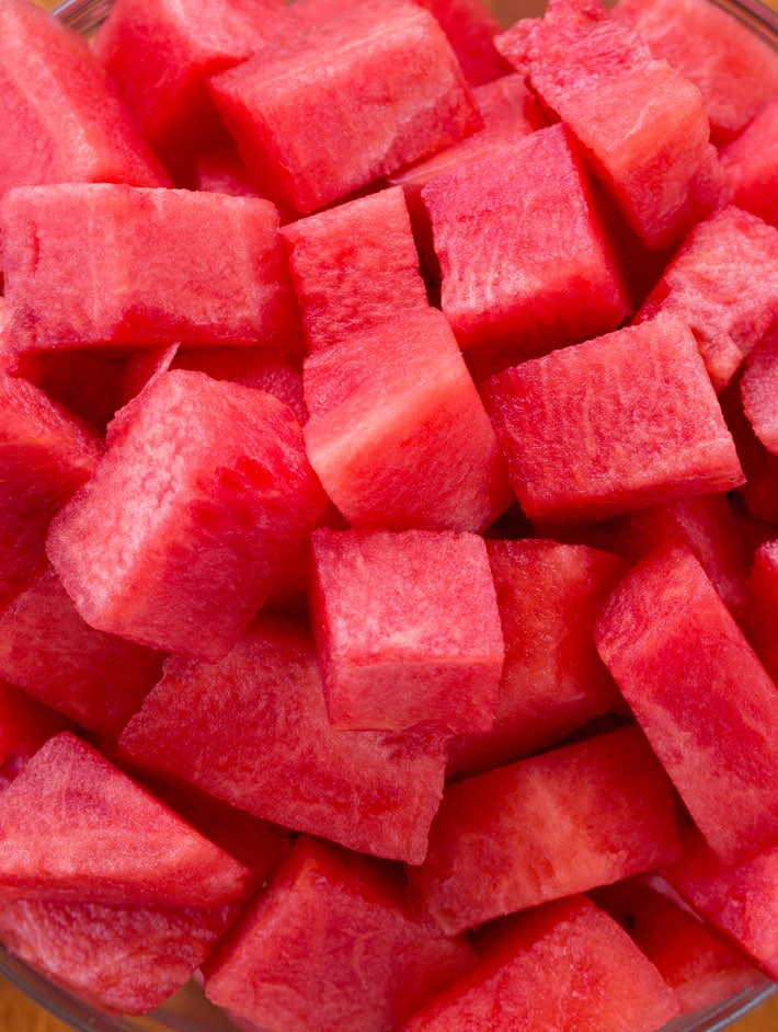Chopped Watermelon Chopped Watermelon