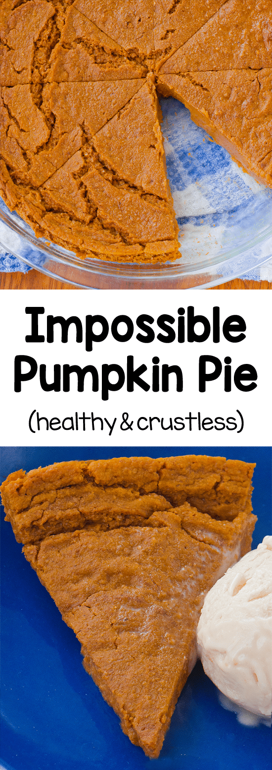 Impossible Creamy Healthy Pumpkin Pie Recipe Impossible Creamy Healthy Pumpkin Pie Recipe