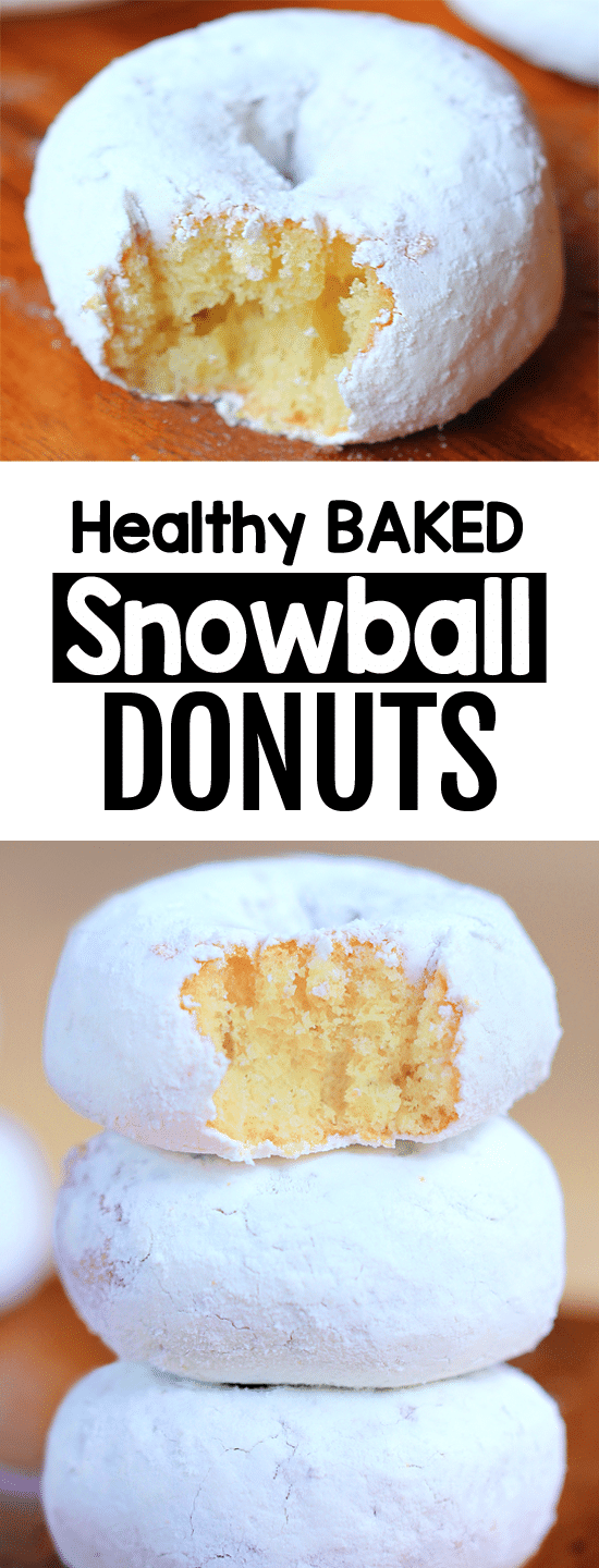 Secretly Healthy Baked Snowball Donut Recipe Secretly Healthy Baked Snowball Donut Recipe