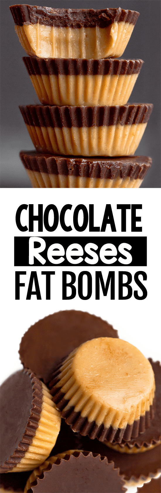 Chocolate Peanut Butter Cup Fat Bombs Chocolate Peanut Butter Cup Fat Bombs