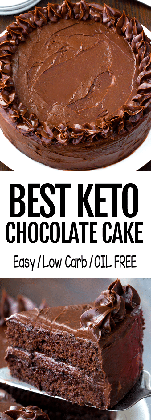 The Best Homemade Low Carb Keto Chocolate Cake Recipe The Best Homemade Low Carb Keto Chocolate Cake Recipe