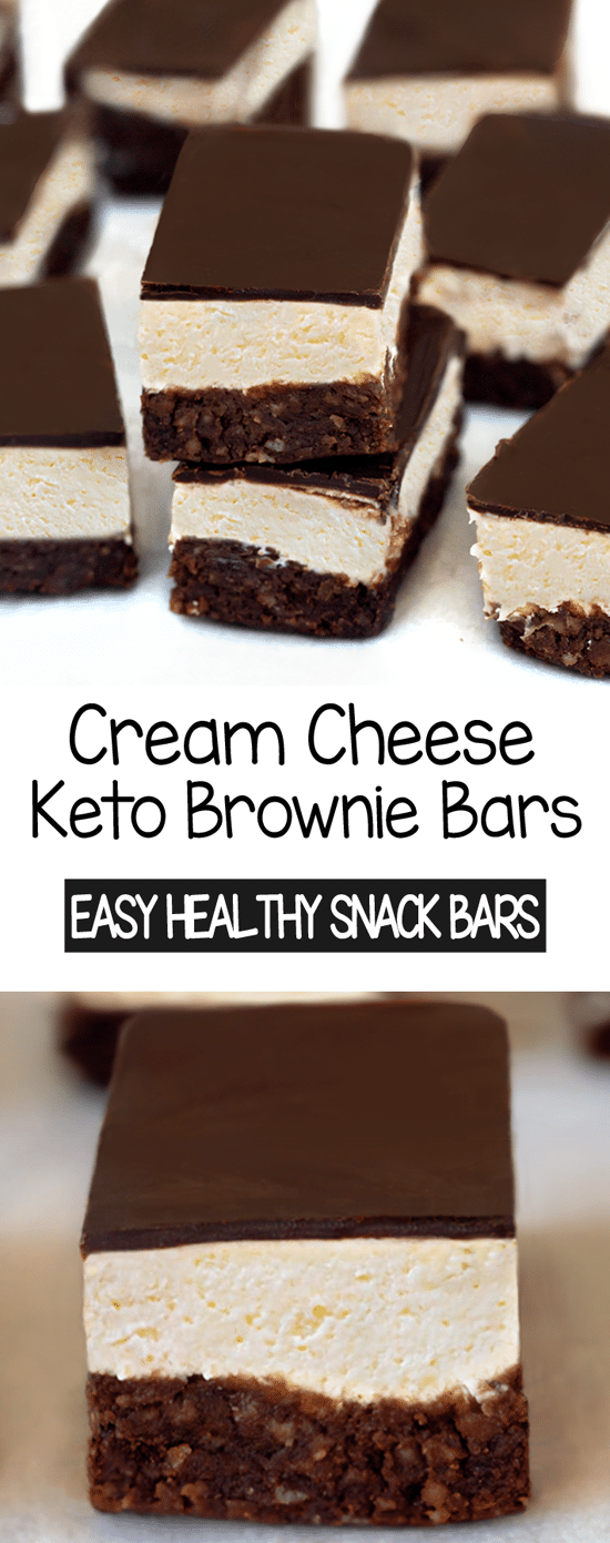 Cream Cheese Keto Chocolate Brownie Bars Recipe Cream Cheese Keto Chocolate Brownie Bars Recipe