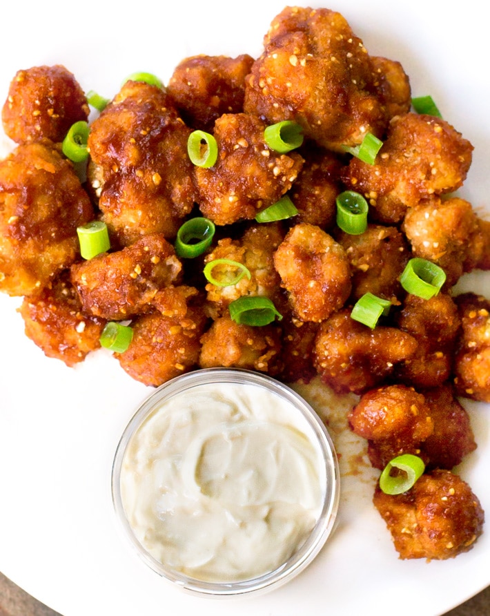 Healthy Barbecue Cauliflower Wings Healthy Barbecue Cauliflower Wings