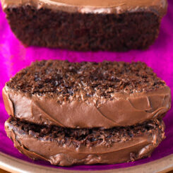 Healthy Vegan Chocolate Yogurt Loaf Cake Recipe