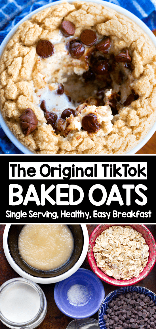 How to make the popular tik tok baked oatmeal recipe How to make the popular tik tok baked oatmeal recipe