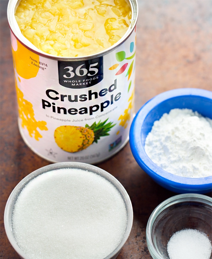 Pineapple Pie Ingredients Pineapple Pie Ingredients