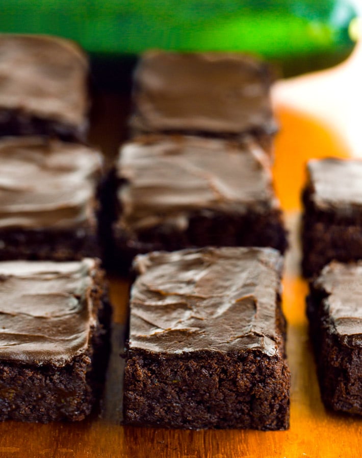 Vegan Zucchini Brownies Vegan Zucchini Brownies